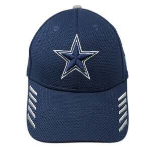 New Era Dallas Cowboys NFL Blue 39THIRTY Fitted Baseball Cap Size Large Star